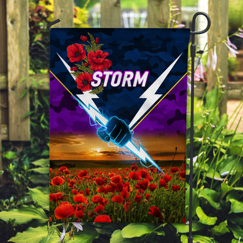 melbourne-storm-anzac-2022-flag-poppy-flowers-vibes