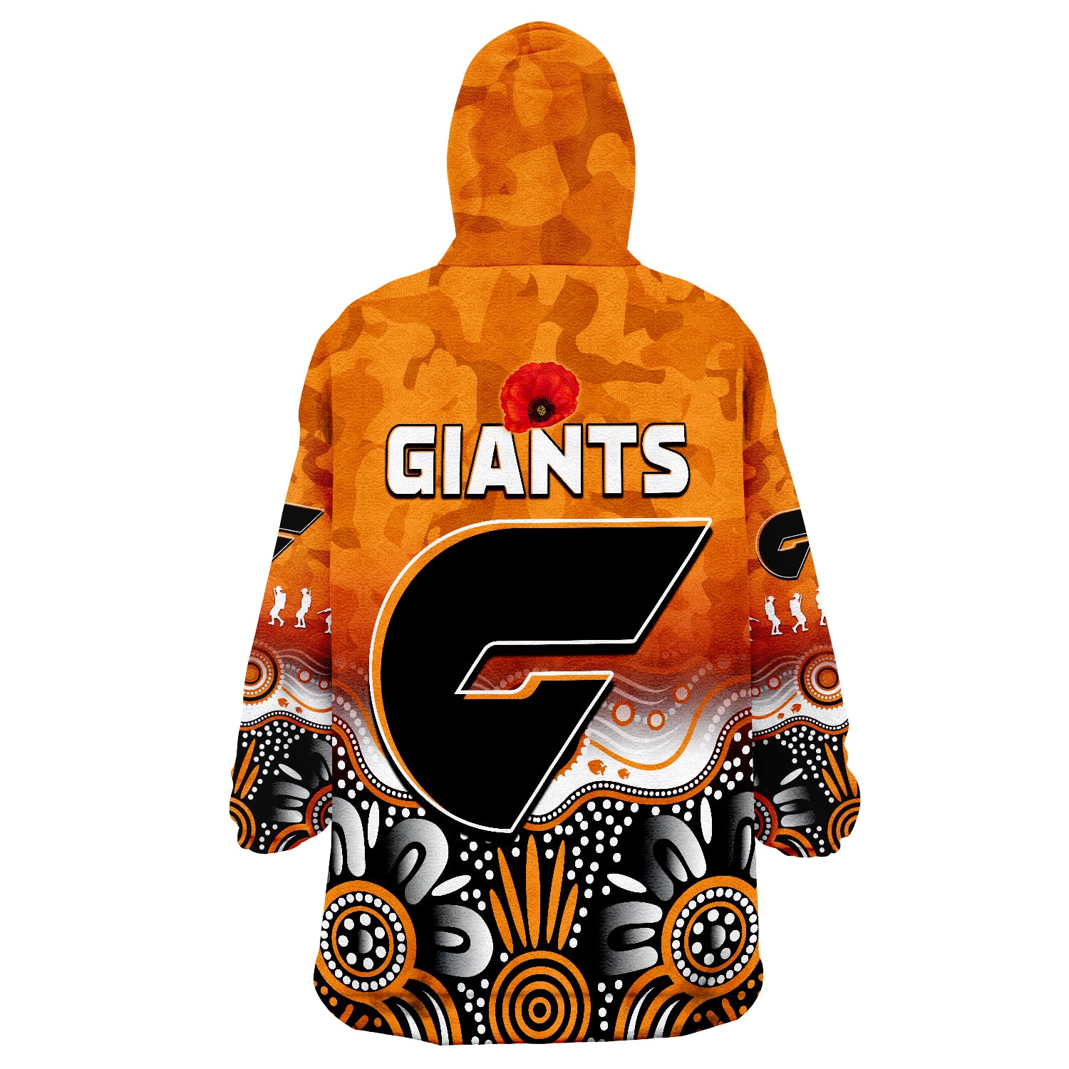 giants-anzac-2022-greater-western-sydney-gws-aboriginal-poppy-wearable-blanket-hoodie