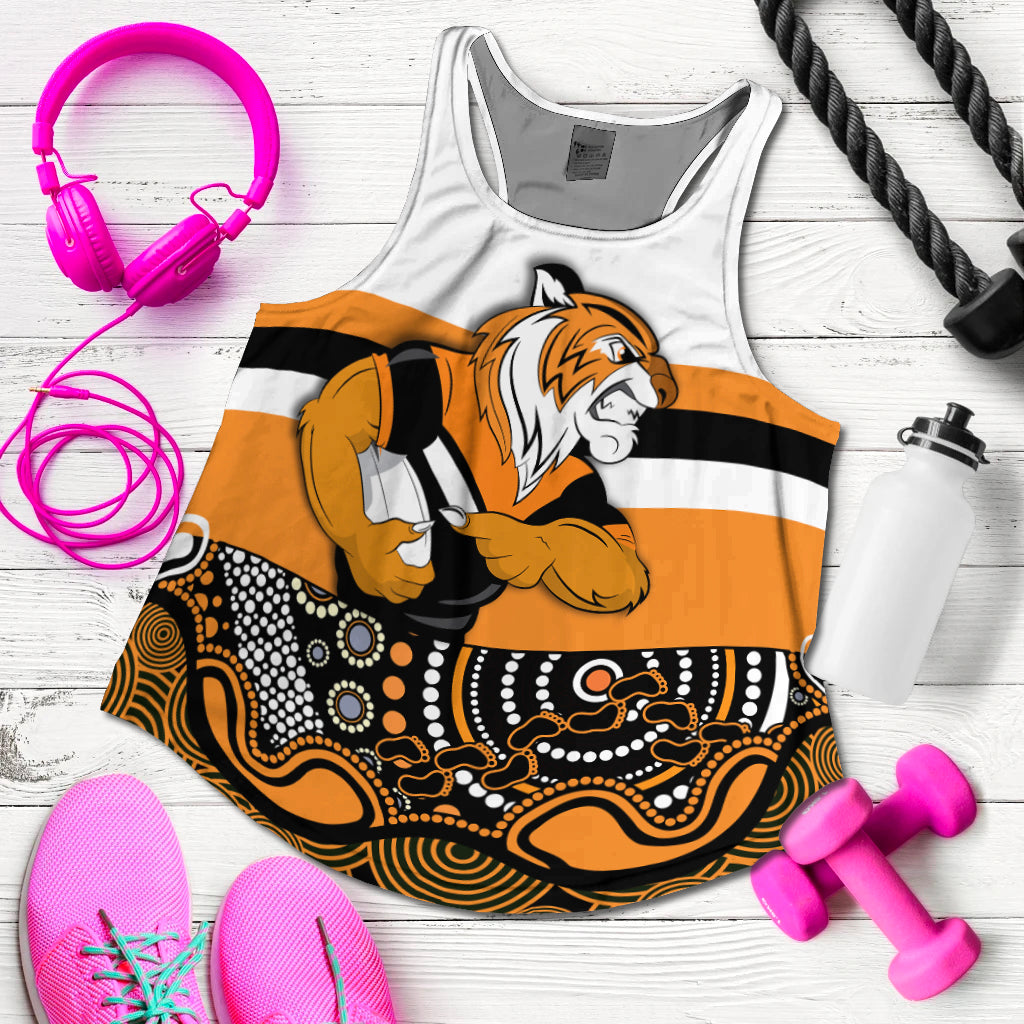 Tigers Indigenous Women Racerback Tank Wests LT13 - Vibe Hoodie