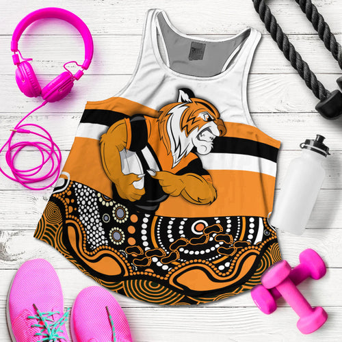 Tigers Indigenous Women Racerback Tank Wests LT13 - Vibe Hoodie