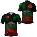 custom-personalised-warriors-rugby-polo-shirt-new-zealand-mount-taranaki-with-poppy-flowers-anzac-vibes-green-3