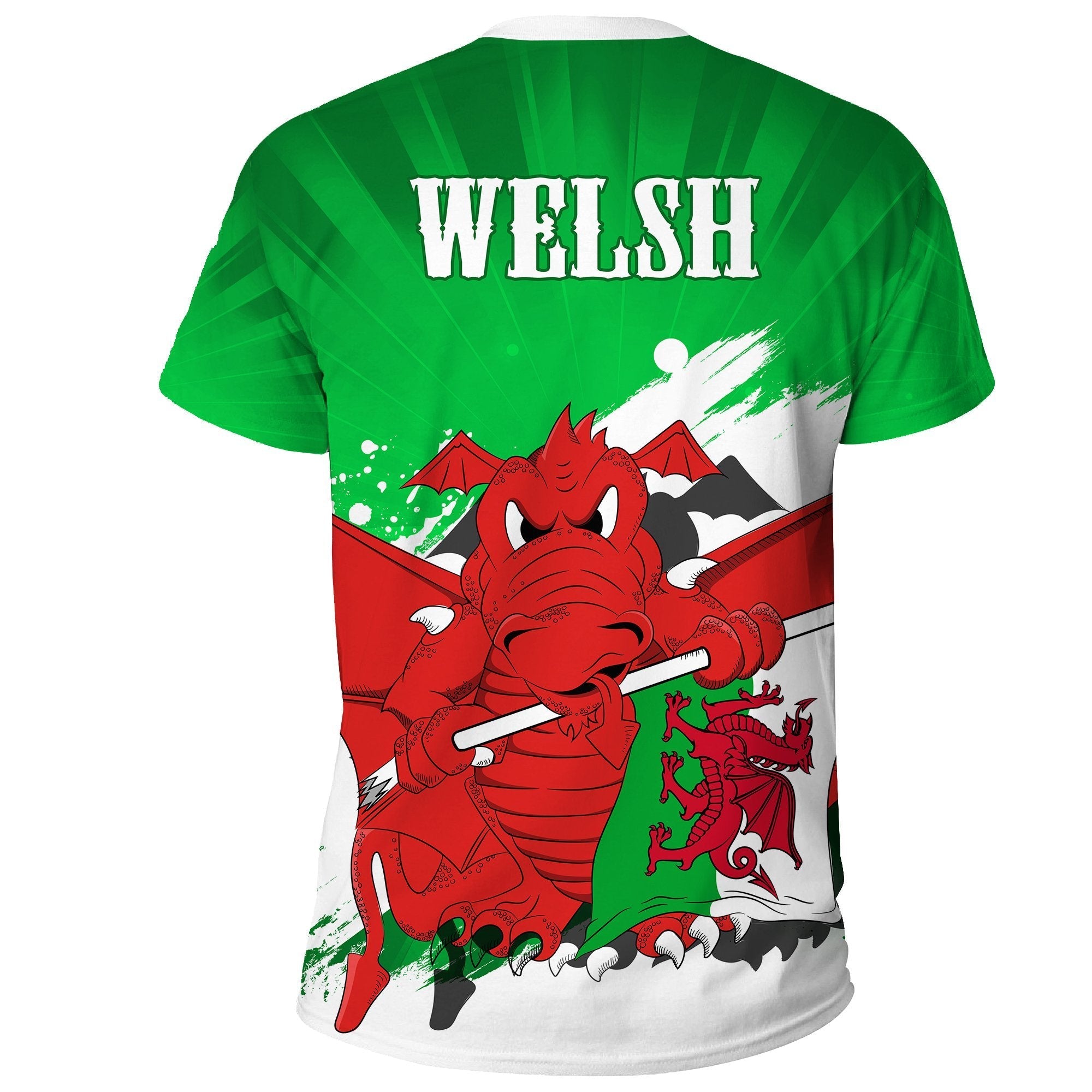 wales-t-shirt-art-painting-style