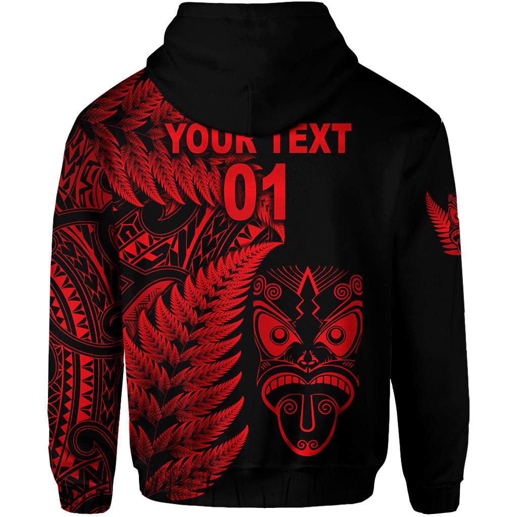 custom-personalised-new-zealand-haka-rugby-maori-hoodie-silver-fern-vibes-red
