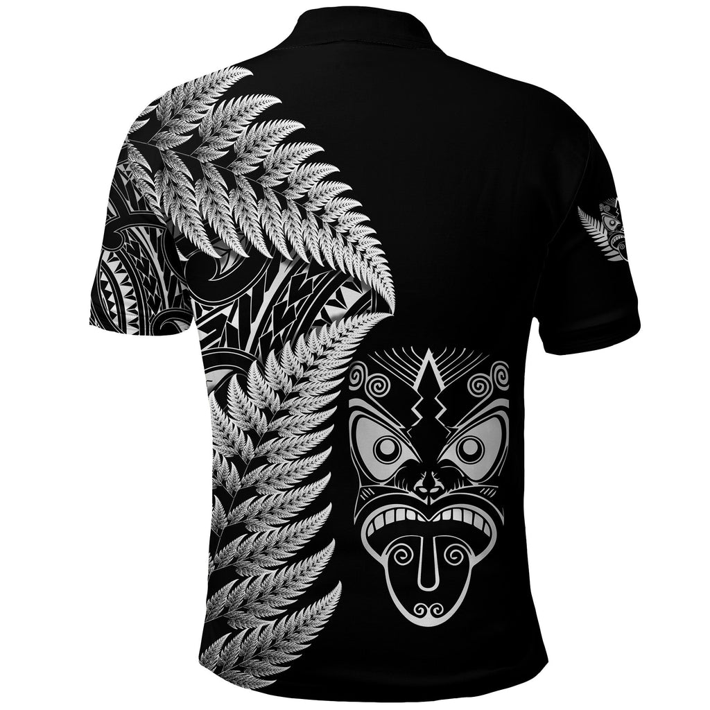 new-zealand-haka-rugby-maori-polo-shirt-silver-fern-vibes-black