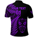 custom-personalised-new-zealand-haka-rugby-maori-polo-shirt-silver-fern-vibes-purple