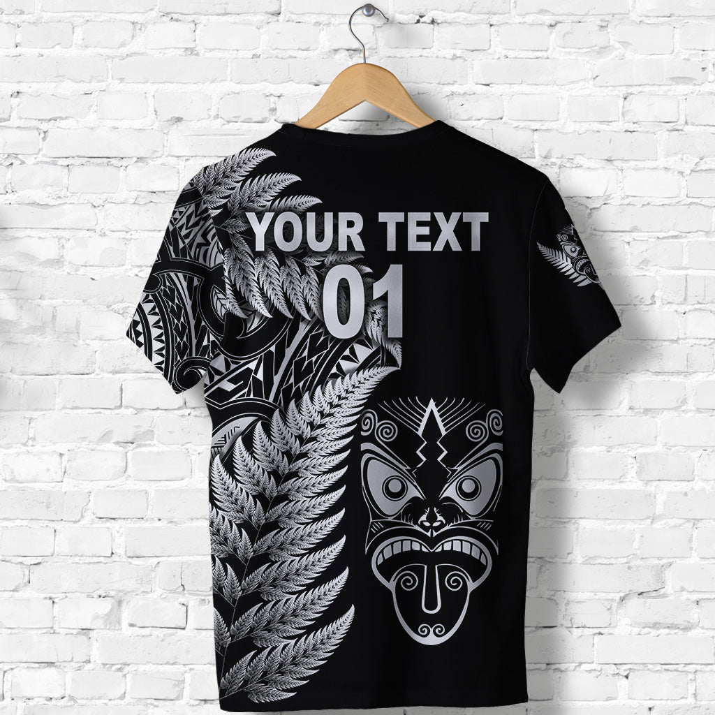 custom-personalised-new-zealand-haka-rugby-maori-t-shirt-silver-fern-vibes-black