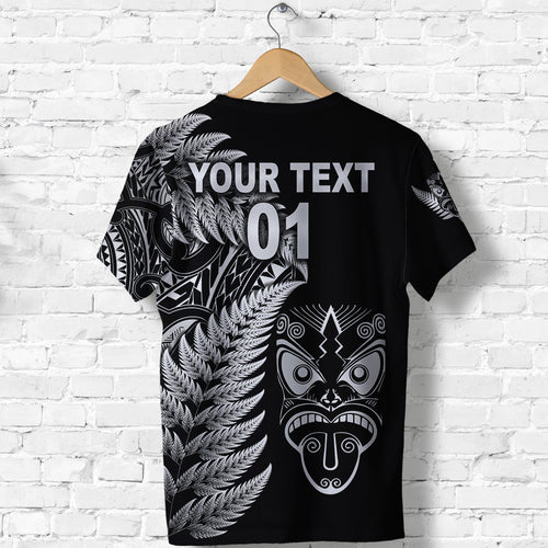 custom-personalised-new-zealand-haka-rugby-maori-t-shirt-silver-fern-vibes-black