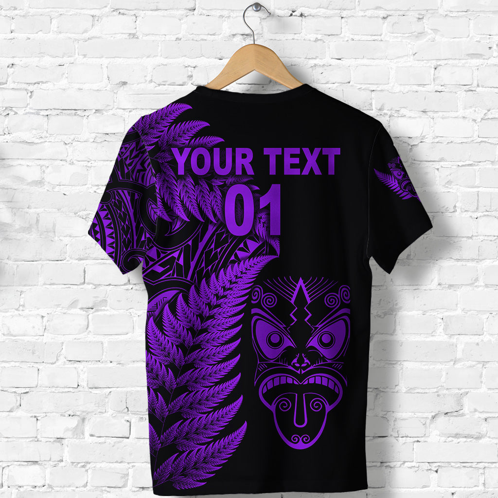 custom-personalised-new-zealand-haka-rugby-maori-t-shirt-silver-fern-vibes-purple