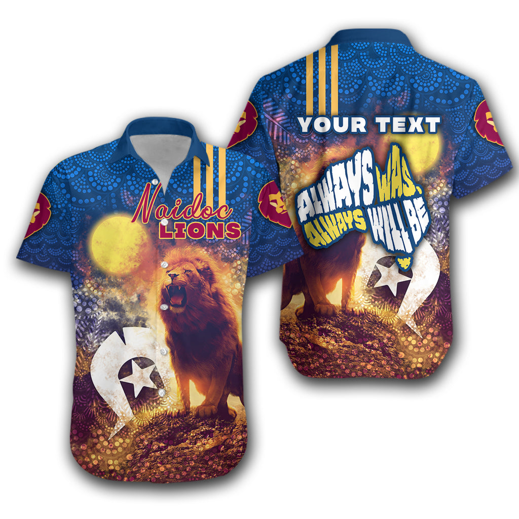 (Custom Personalised) Brisbane Hawaiian Shirt Lions Naidoc Week 3D Sport Style LT16 - Vibe Hoodie