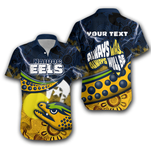 (Custom Personalised) Eels Rugby Naidoc Week Hawaiian Shirt Aboriginal Power Style LT16 - Vibe Hoodie