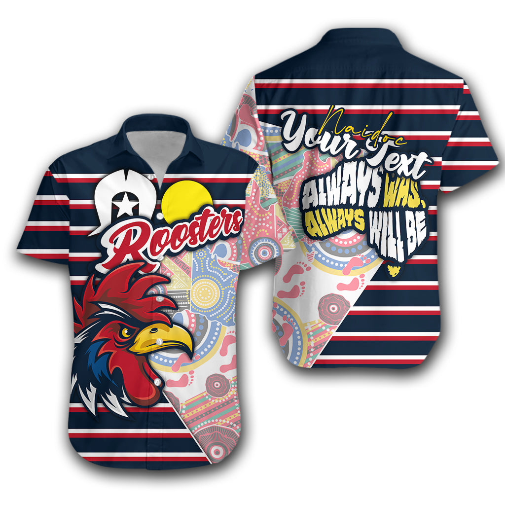 (Custom) Australia Roosters NAIDOC Week Hawaiian Shirt Sport Style - Ver.2 - LT16 - Vibe Hoodie