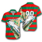 (Custom Personalised) Rabbitohs Hawaiian Shirt Aboriginal Sport Style LT16 - Vibe Hoodie