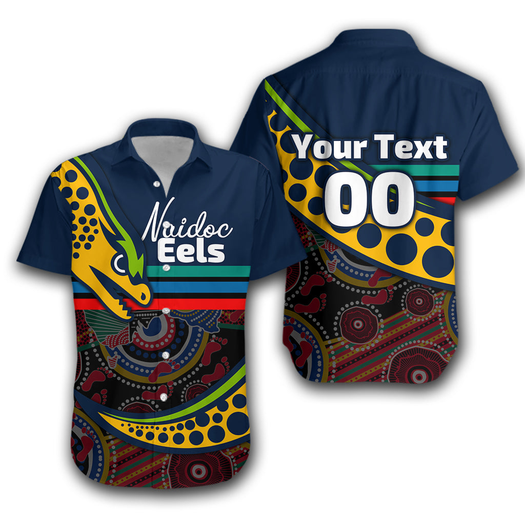 (Custom Personalised) Eels Rugby Naidoc Week Hawaiian Shirt Aboriginal Sport Style - Ver.2 LT16 - Vibe Hoodie