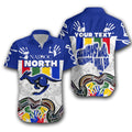 (Custom Personalised) Melbourne Hawaiian Shirt North NAIDOC Week Kangaroos Special Style LT16 - Vibe Hoodie