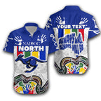 (Custom Personalised) Melbourne Hawaiian Shirt North NAIDOC Week Kangaroos Special Style LT16 - Vibe Hoodie