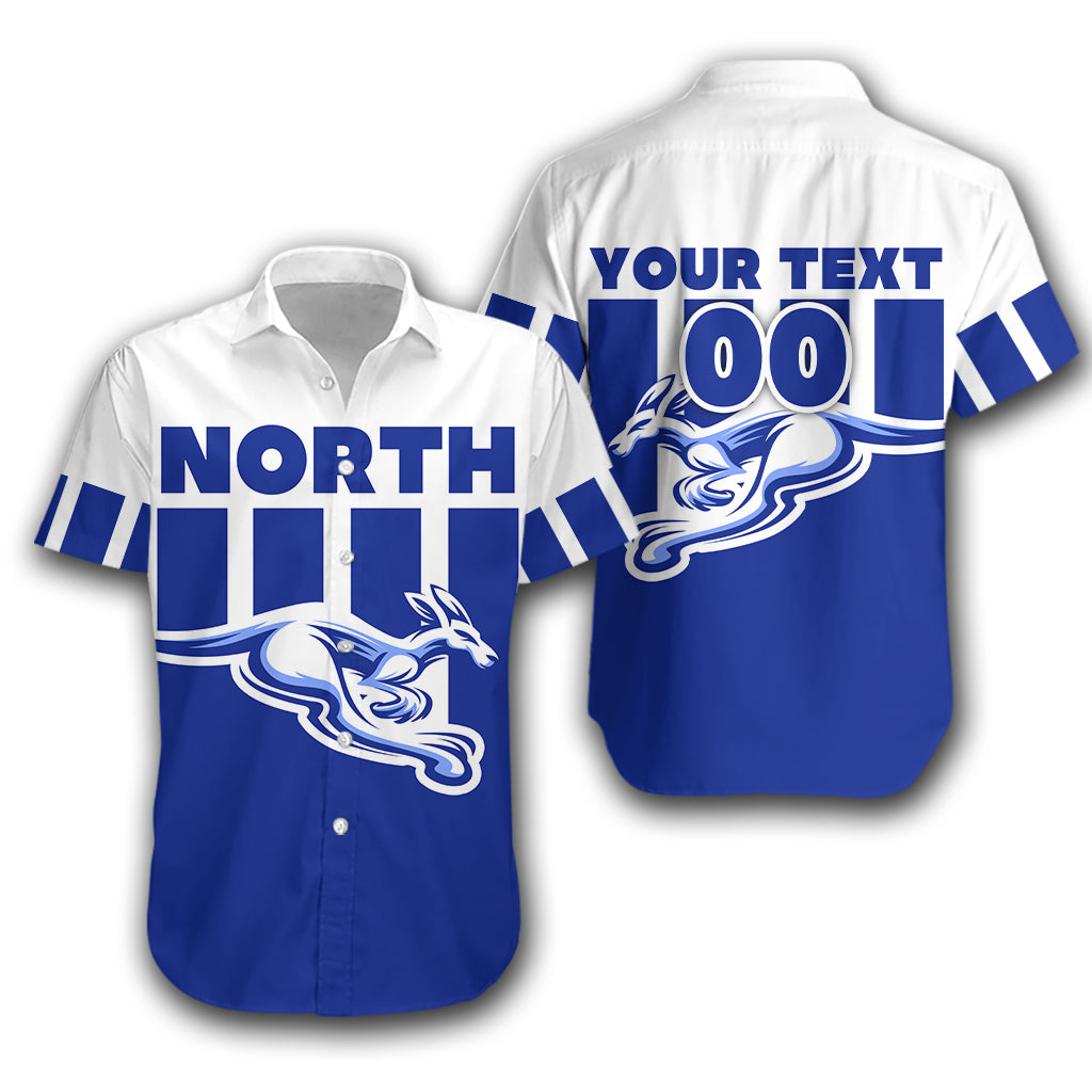 (Custom Personalised) Melbourne Hawaiian Shirt North Kangaroos Sport Style LT16 - Vibe Hoodie