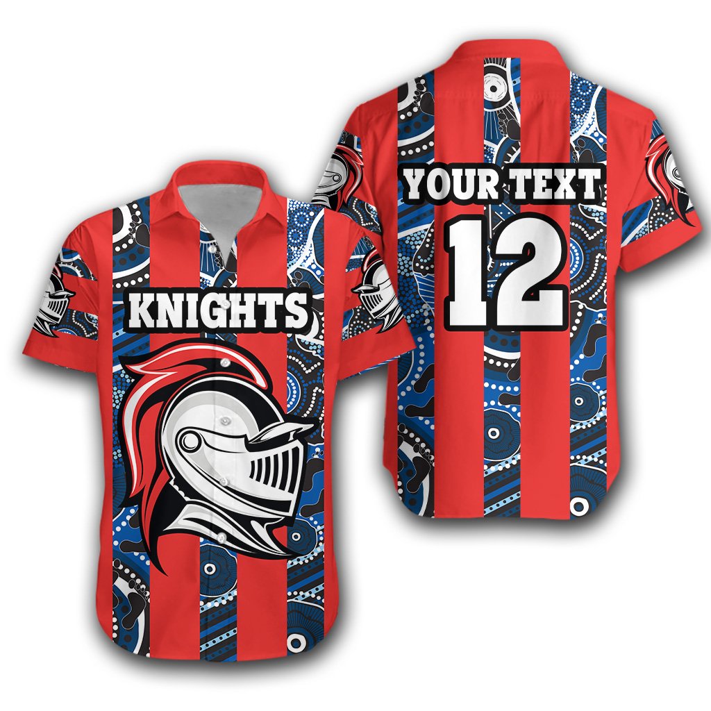 custom-personalised-newcastle-knights-hawaiian-shirt-aboriginal-vertical-style