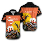 Perth Hawaiian Shirt Scorchers NAIDOC Week Aboriginal - LT16 - Vibe Hoodie