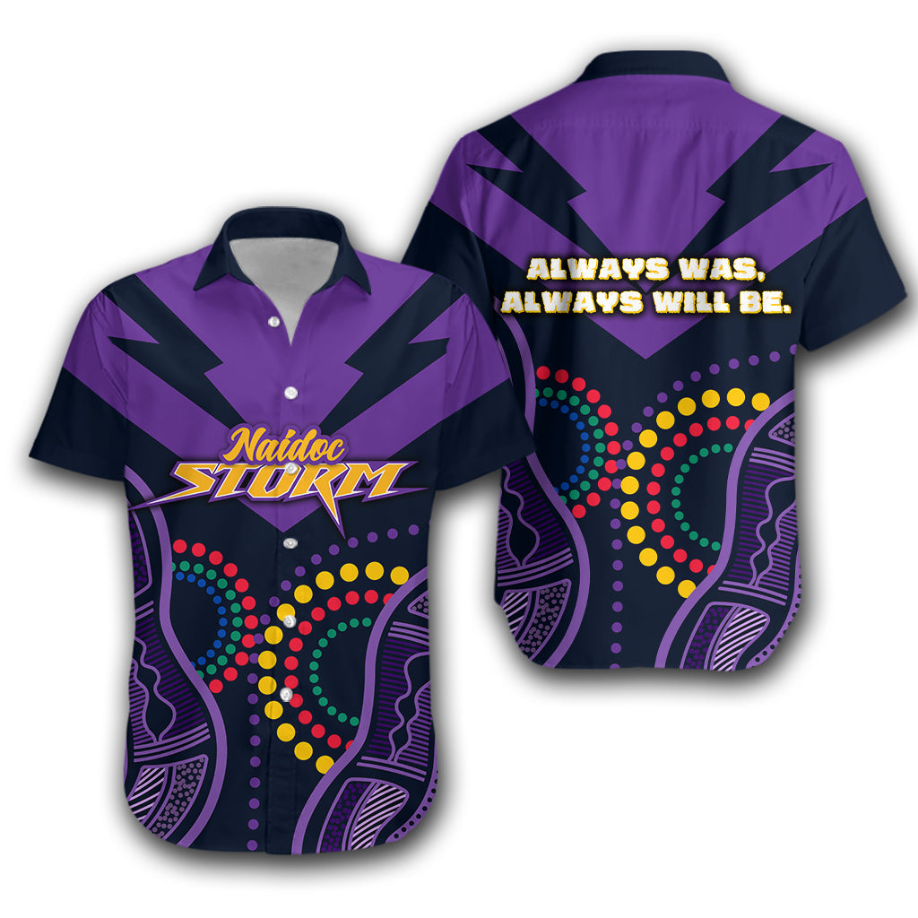 Storm Naidoc Week Hawaiian Shirt Aboriginal Simple Style LT16 - Vibe Hoodie