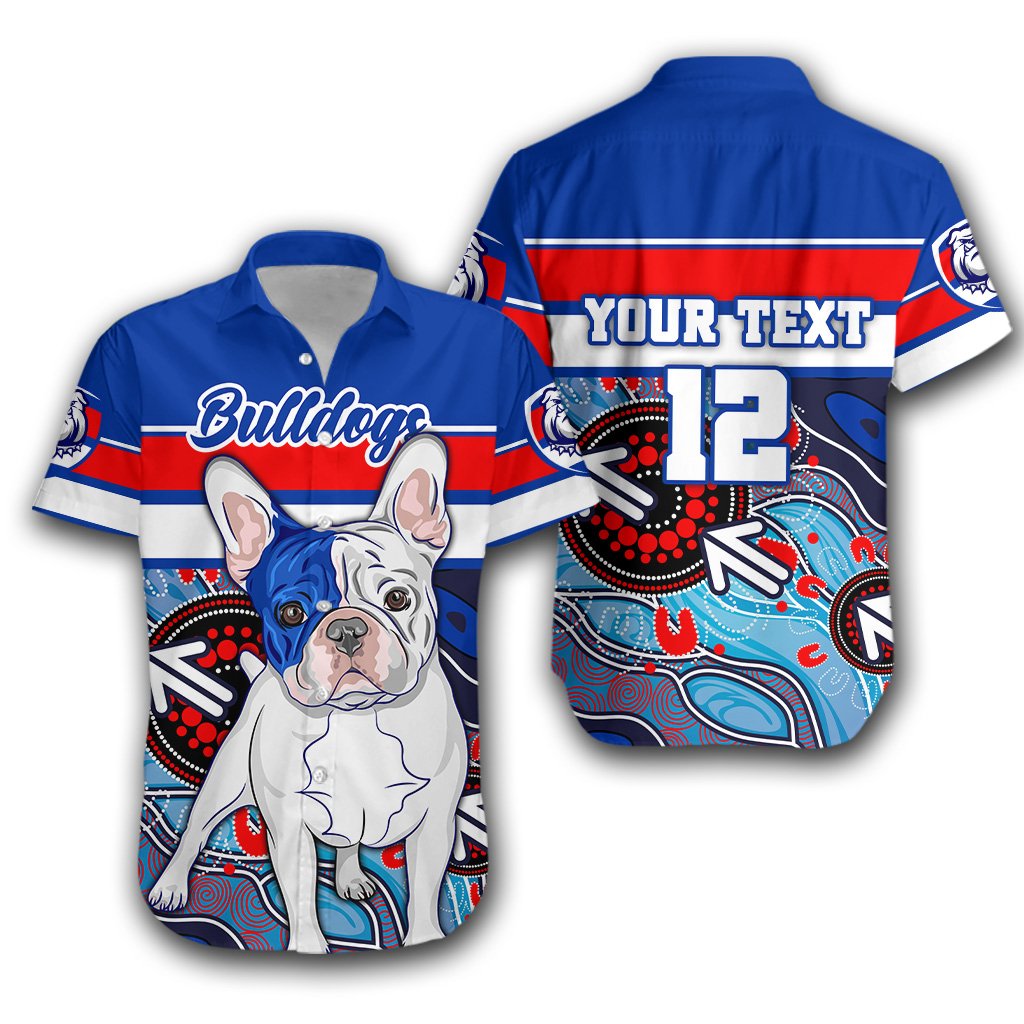 custom-personalised-western-football-bulldogs-hawaiian-shirt-aboriginal-sport-style