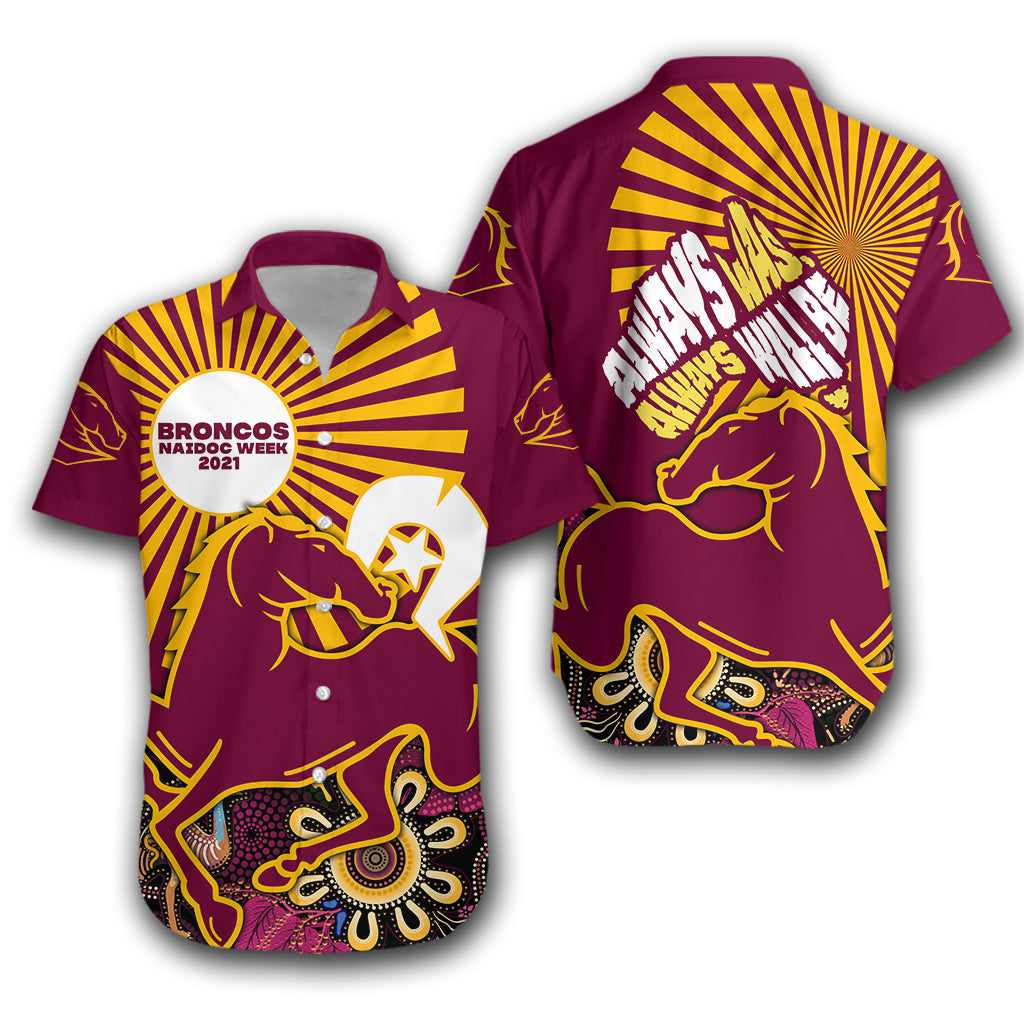 Broncos Naidoc Week Hawaiian Shirt Aboriginal Special Style LT16 - Vibe Hoodie