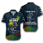 (Custom Personalised) Blues NAIDOC Week Hawaiian Shirt Aboriginal Special Style LT16 - Vibe Hoodie