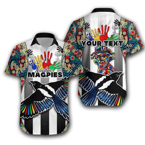 custom-personalised-magpies-naidoc-week-hawaiian-shirt-collingwood-modern-style-black