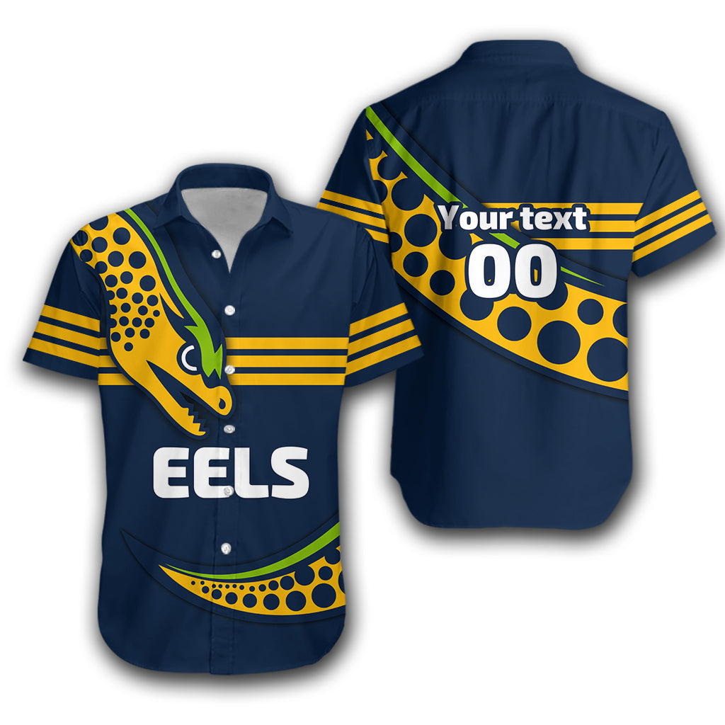 (Custom Personalised) Eels Rugby Hawaiian Shirt Sport Style LT16 - Vibe Hoodie