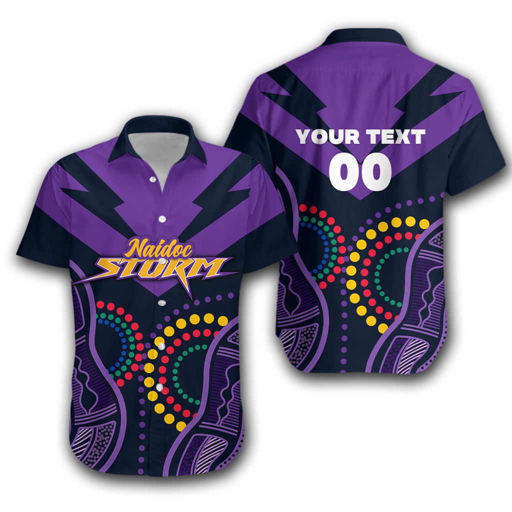 (Custom Personalised) Storm Naidoc Week Hawaiian Shirt Aboriginal Simple Style LT16 - Vibe Hoodie