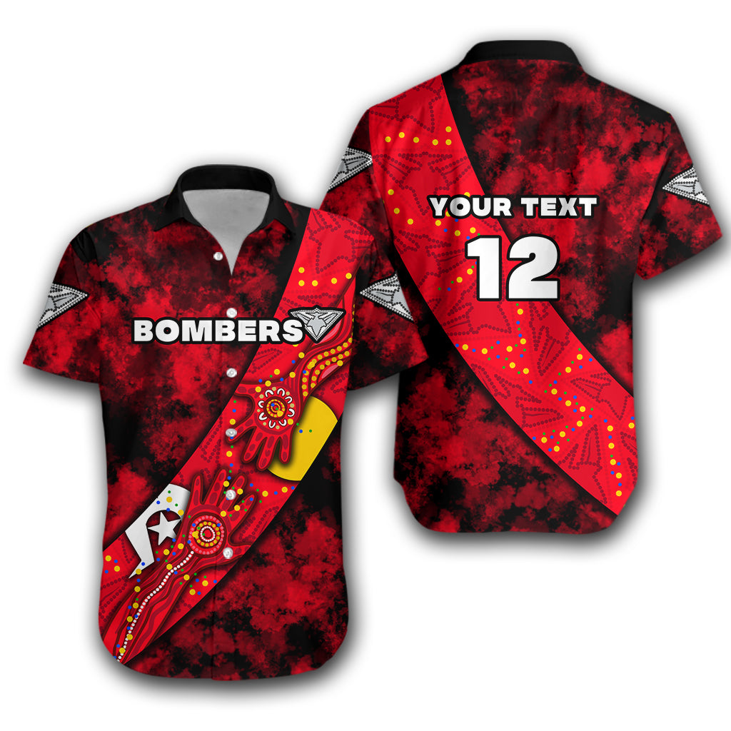 (Custom Personalised) Bombers NAIDOC Week Hawaiian Shirt Essendon Aboriginal Special Version LT16 - Vibe Hoodie