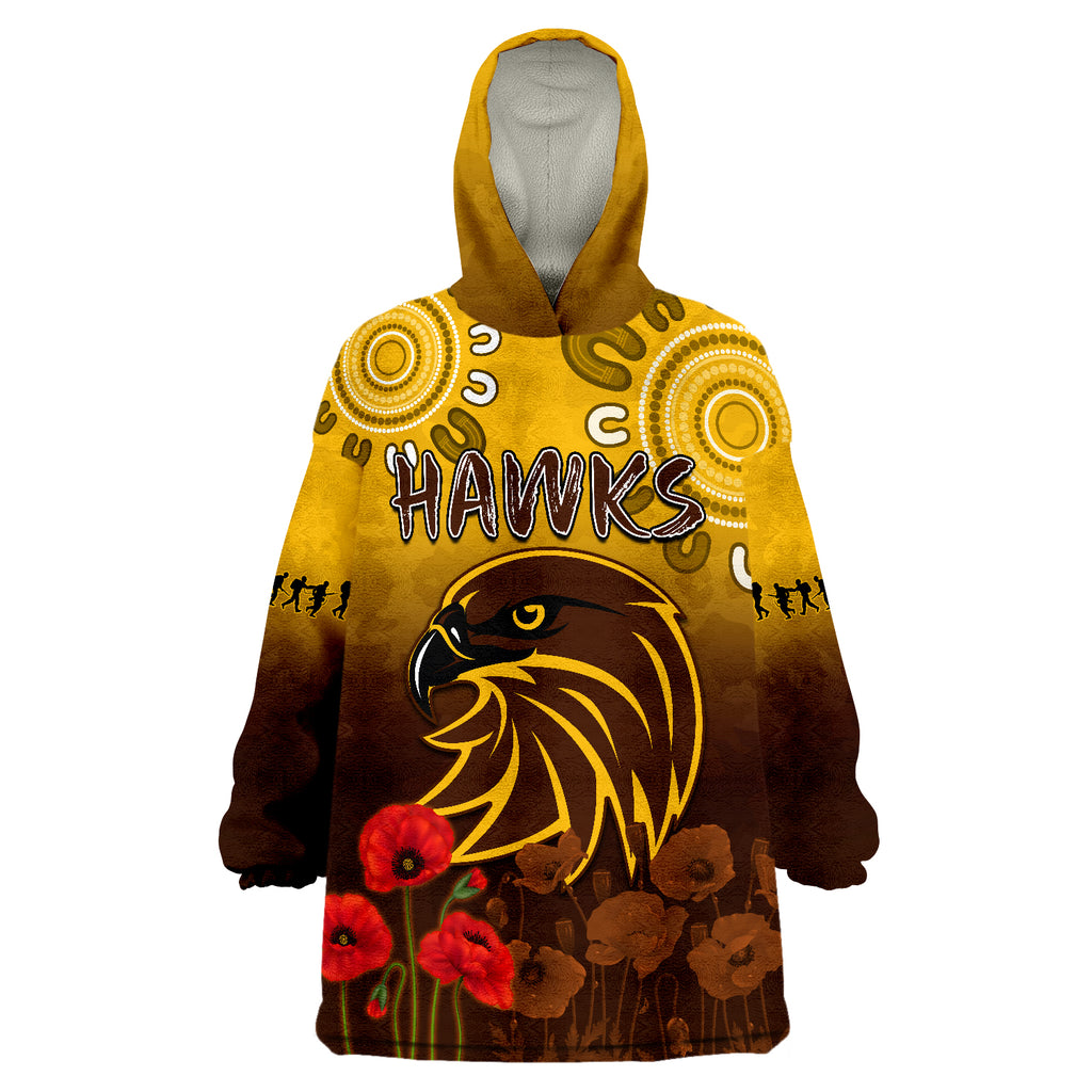 hawks-anzac-2022-hawthorn-football-aboriginal-poppy-wearable-blanket-hoodie
