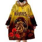 hawks-anzac-2022-hawthorn-football-aboriginal-poppy-wearable-blanket-hoodie