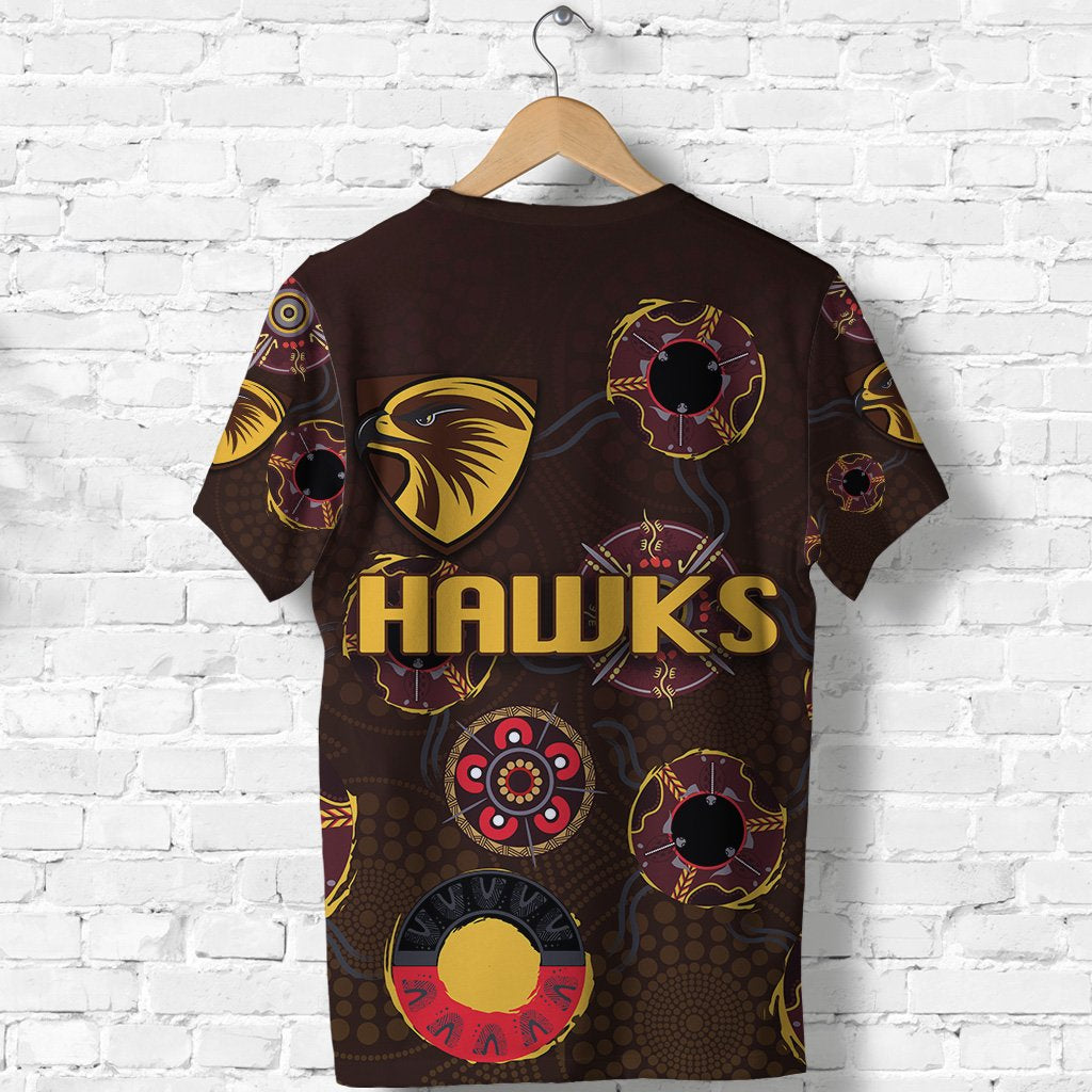 custom-personalised-hawthorn-t-shirt-hawks-indigenous-brown