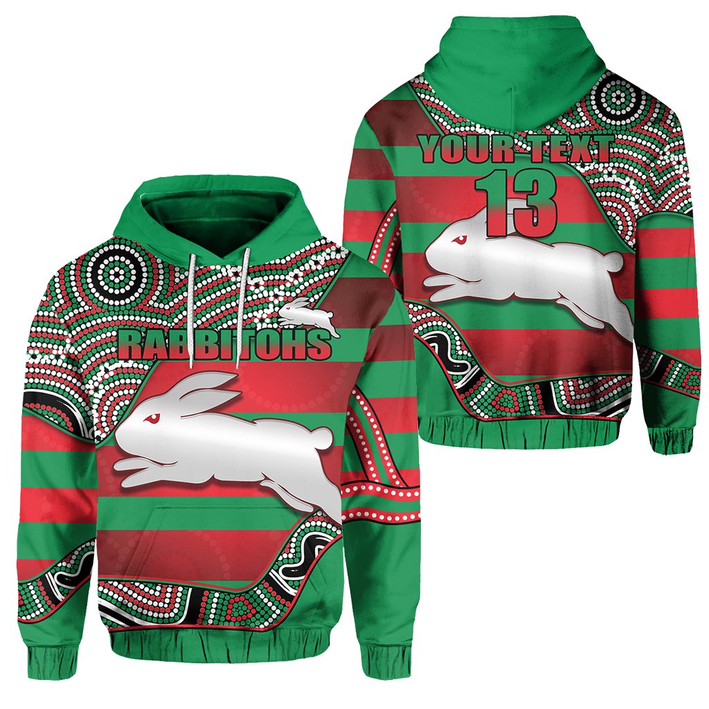 custom-personalised-rabbitohs-hoodie-rugby-south-sydney-indigenous-charming-custom-text-and-number