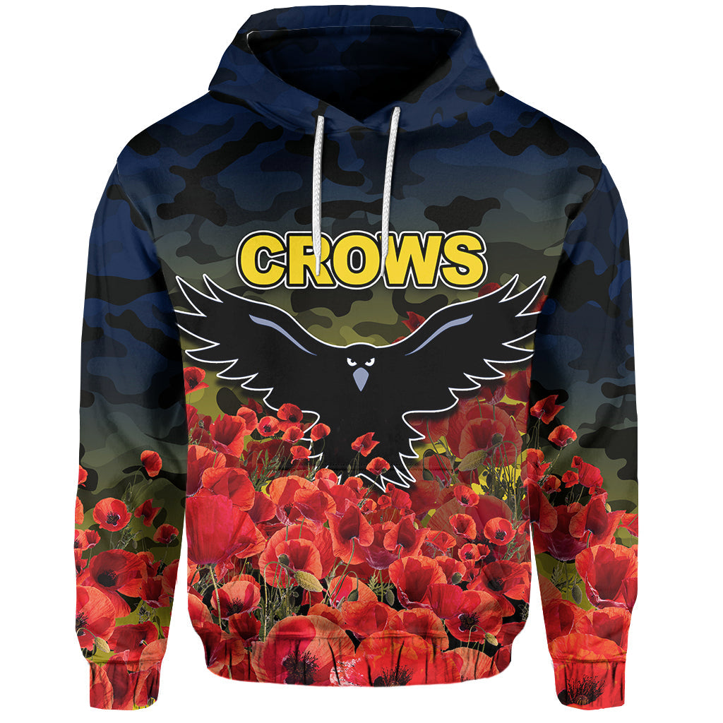 anzac-day-crows-hoodie-poppy-flowers-with-army-patterns