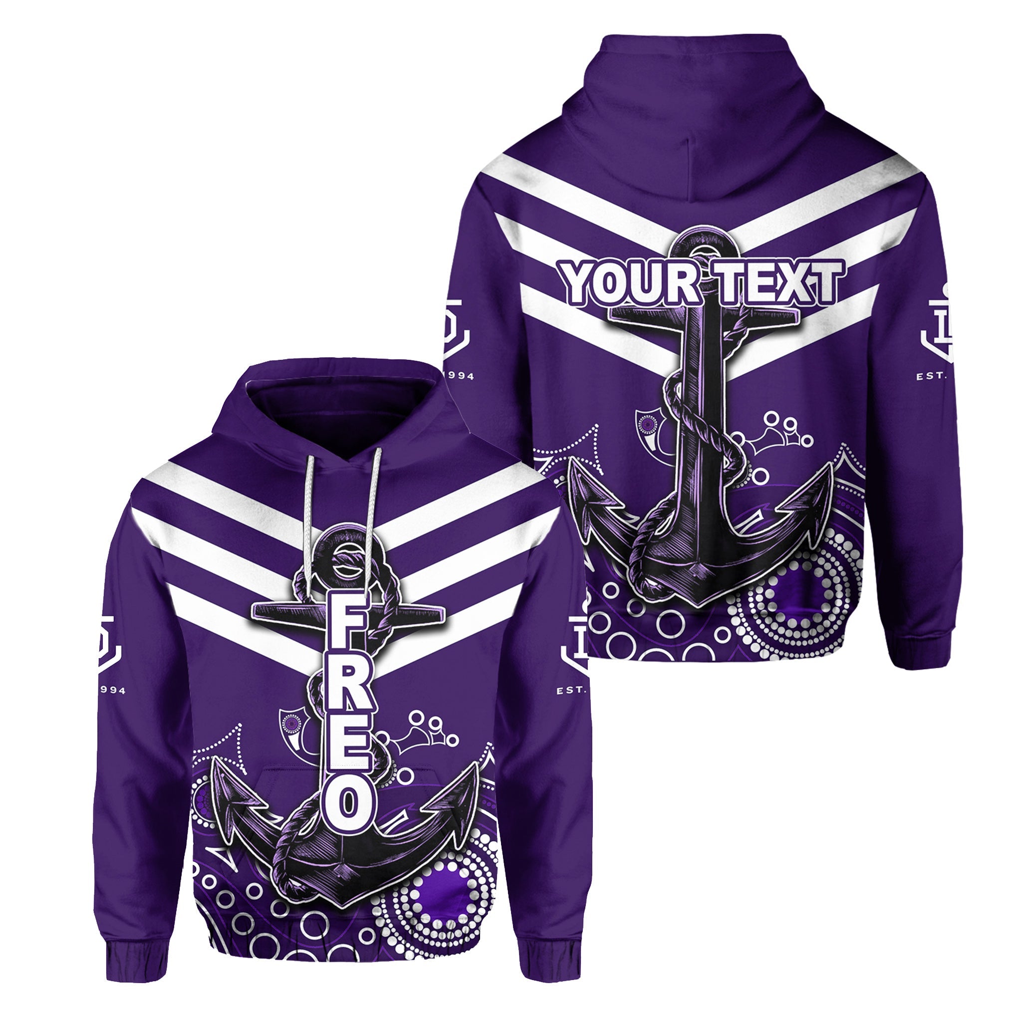 custom-personalised-fremantle-hoodie-freo-aboriginal-simple-style