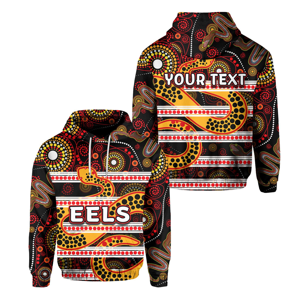 custom-personalised-parramatta-eels-hoodie-aboriginal-tribal-style-black