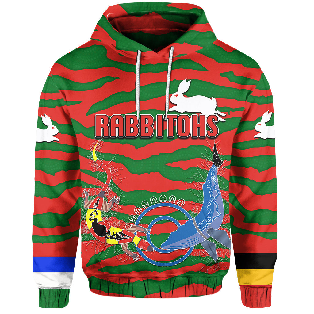 custom-personalised-south-sydney-rabbitohs-hoodie-aboriginal-2021-style