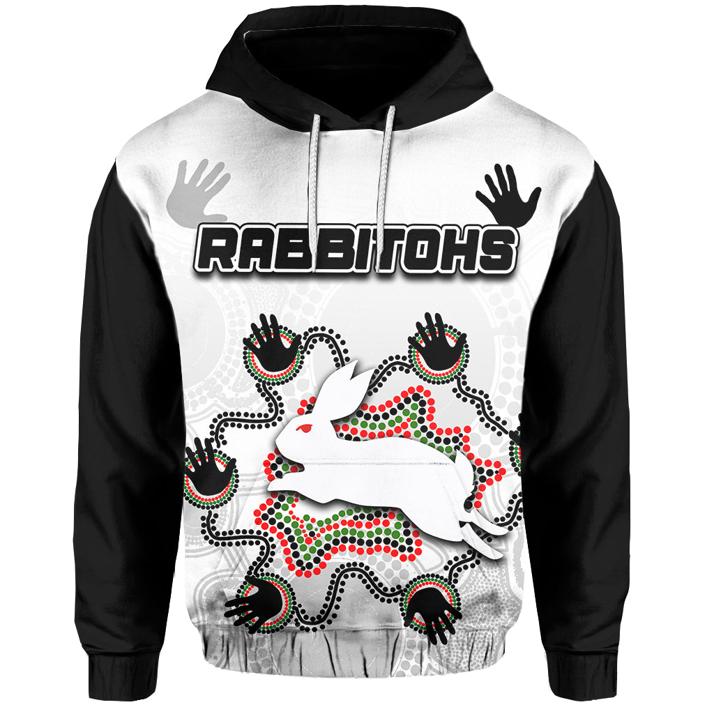 custom-personalised-south-sydney-rabbitohs-hoodie-aboriginal-hand-lt6