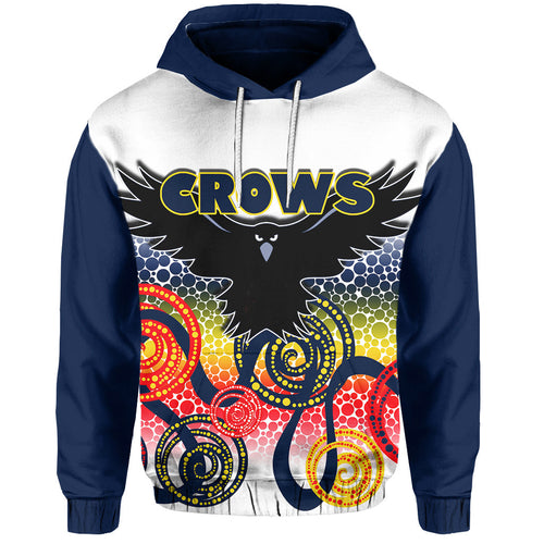 custom-personalisedadelaide-crows-hoodie-indigenous-white-color