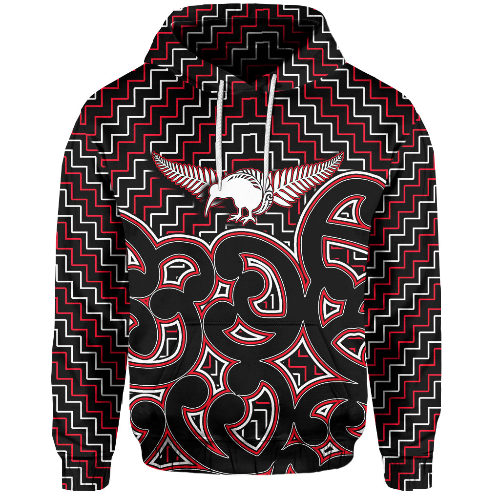 new-zealand-hoodie-maori-graphic-tee-patterns-red