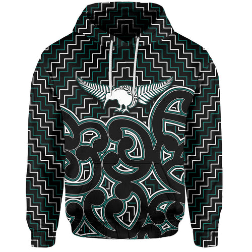 new-zealand-hoodie-maori-graphic-tee-patterns-green