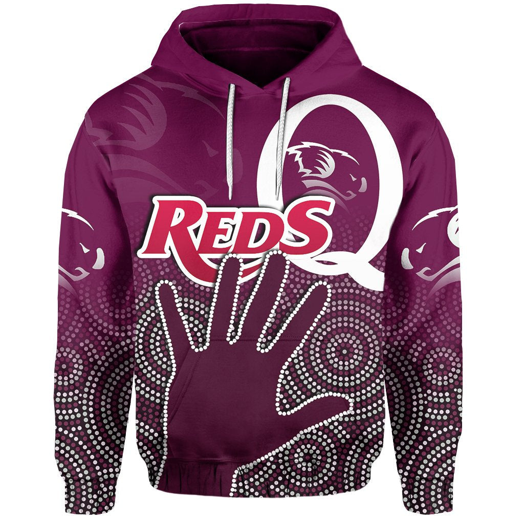 custom-personalised-queensland-reds-hoodie-aboriginal