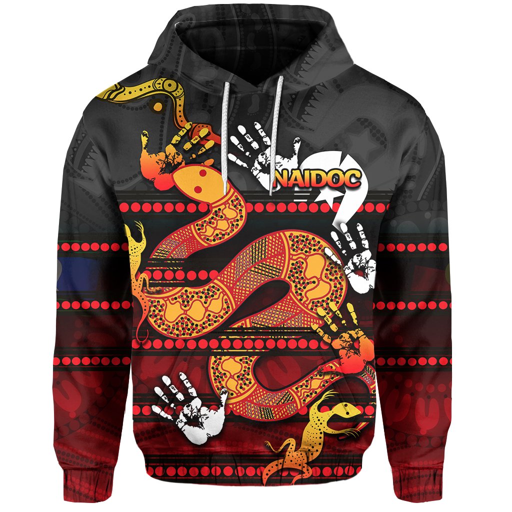 custom-personalised-naidoc-parramatta-eels-hoodie-aboriginal-patterns-style-black
