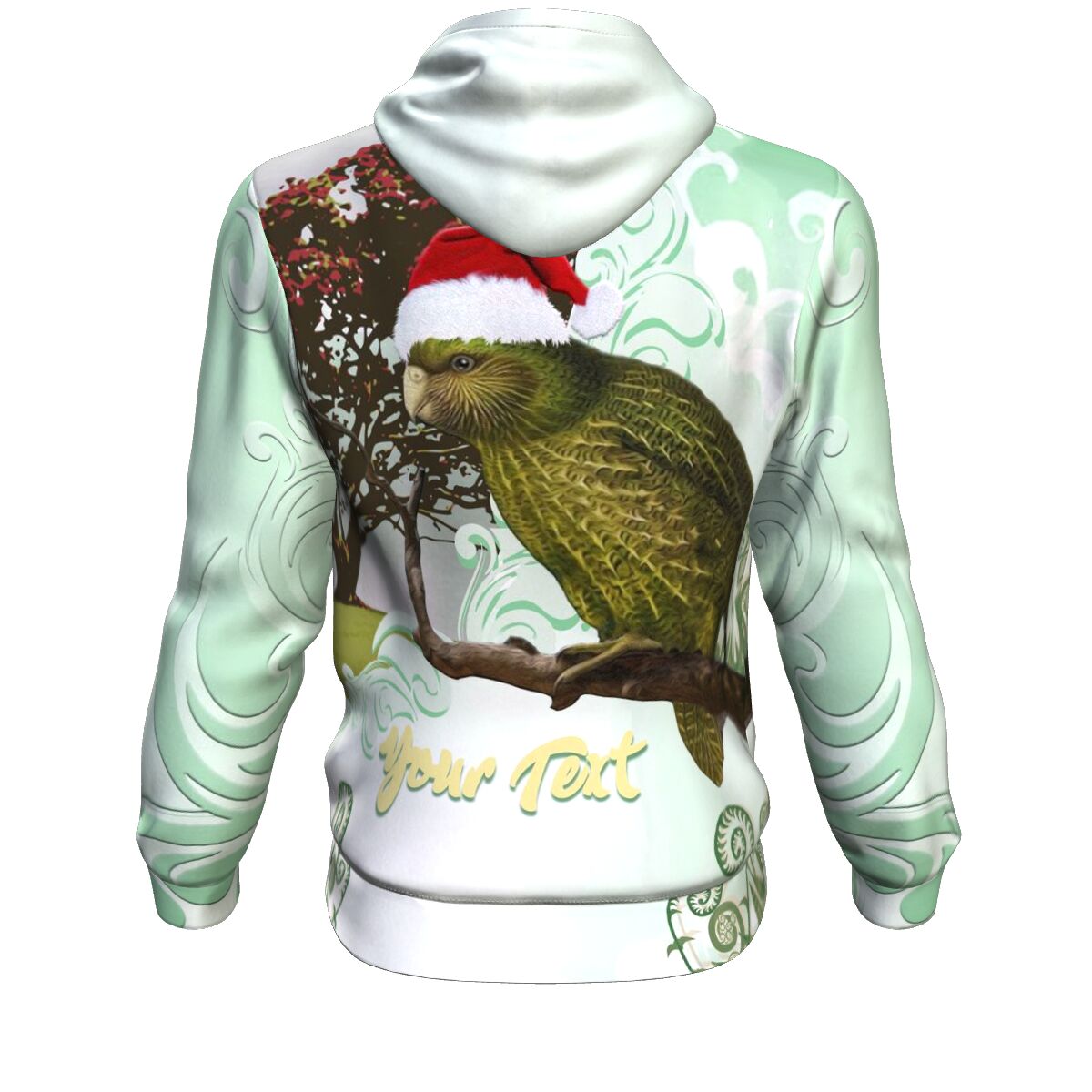 christmas-kakapo-new-zealand-custom-hoodie