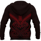 maori-manaia-new-zealand-hoodie-red