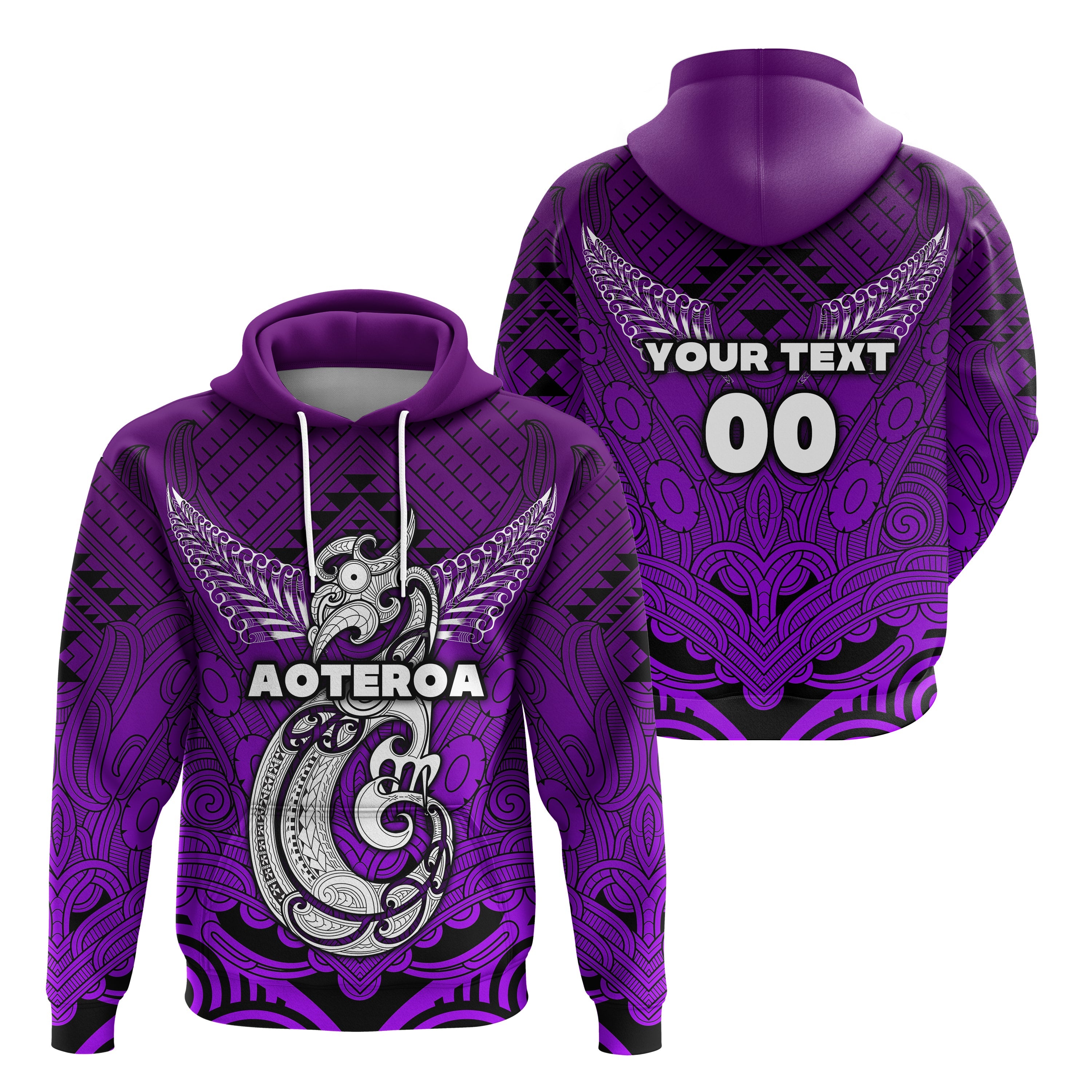 custom-personalised-maori-aotearoa-manania-hoodie-simple-sport-style-purple