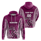 custom-personalised-queensland-hoodie-maroons-simple-style