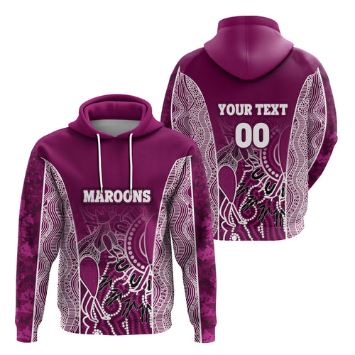 custom-personalised-queensland-hoodie-maroons-simple-style