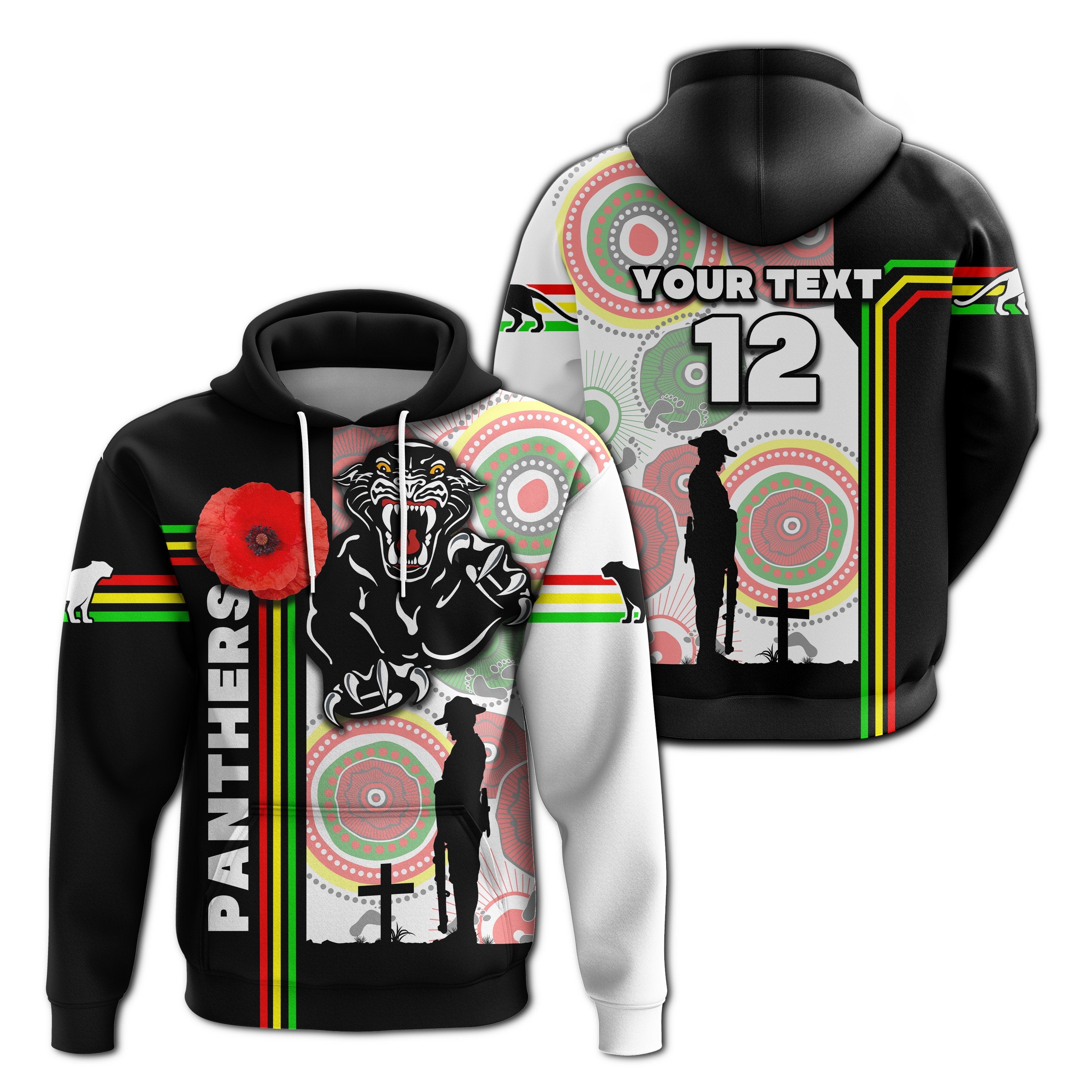 custom-personalised-penrith-panthers-hoodie-anzac-day-power-style